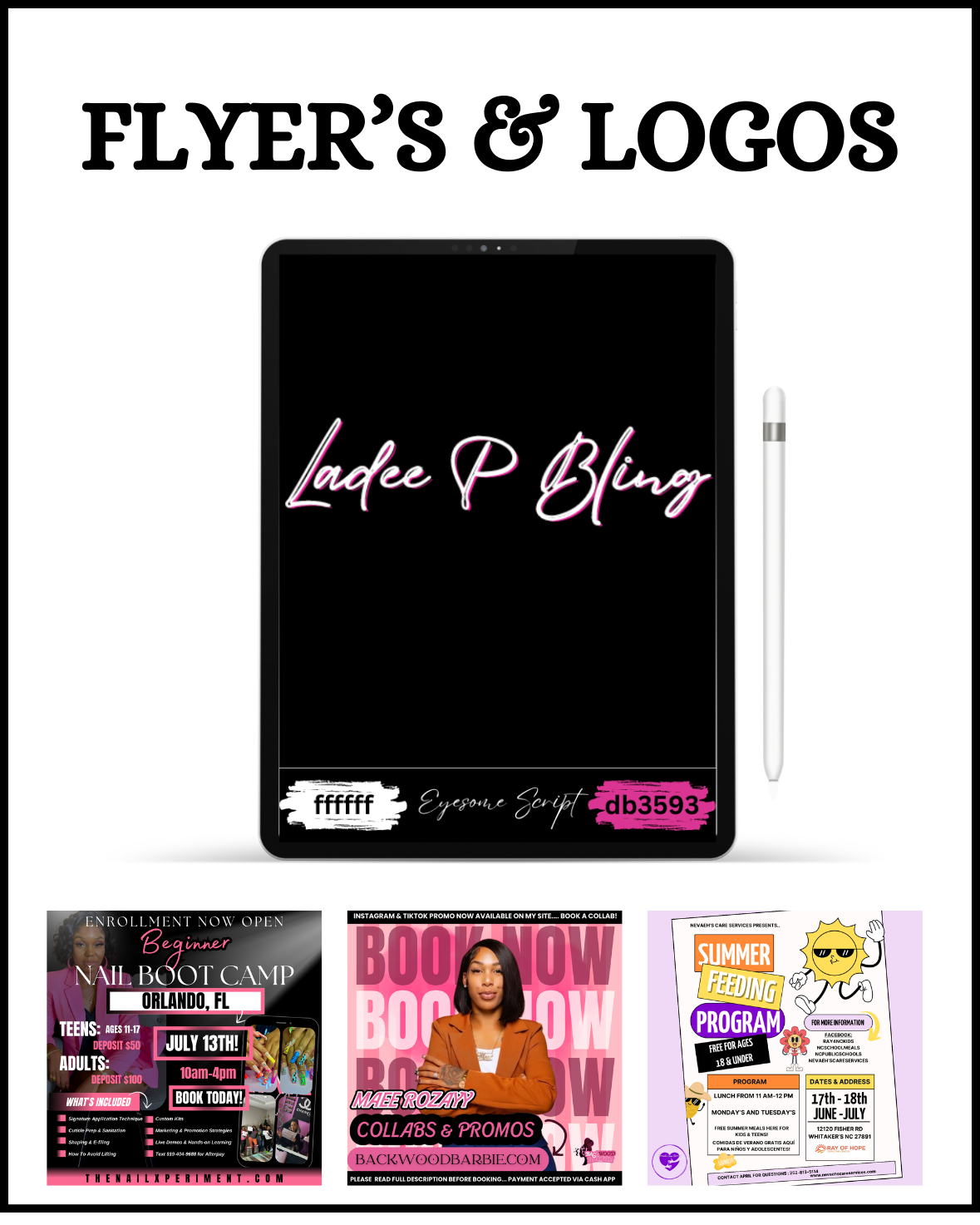 E-Flyer's & Logos